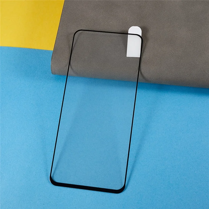 For Oppo Reno8 T 4G Full Coverage Screen Protector Silk Printing Black Edge Tempered Glass Film