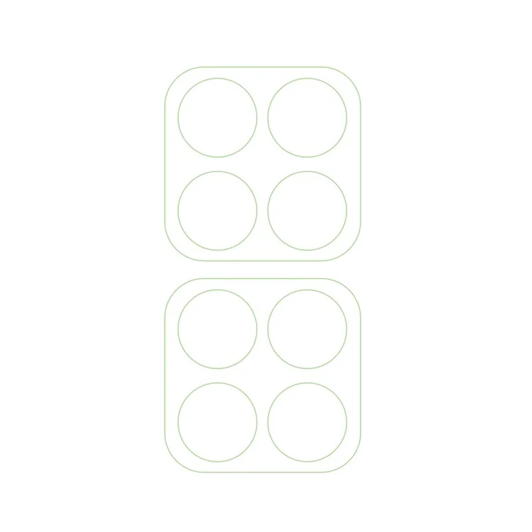 2 pièces / Jeu pour Honor X8a 4G Téléphone Protecteur d'objectif de caméra Verre trempé 3D Arc Edge HD Clair Film de l'objectif de caméra