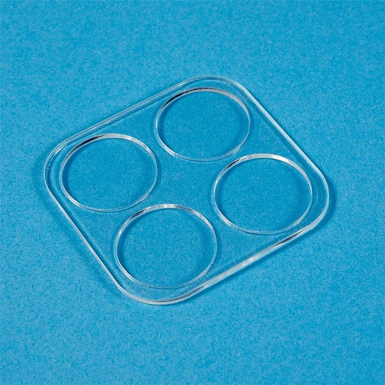 2 pièces / Jeu pour Honor X8a 4G Téléphone Protecteur d'objectif de caméra Verre trempé 3D Arc Edge HD Clair Film de l'objectif de caméra