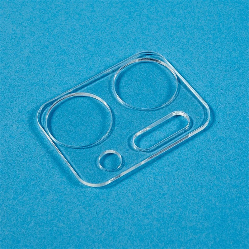 2Pcs  /  Set For Honor X7a 5G Camera Lens Protector HD Clear 3D Arc Edge Tempered Glass Phone Rear Lens Film