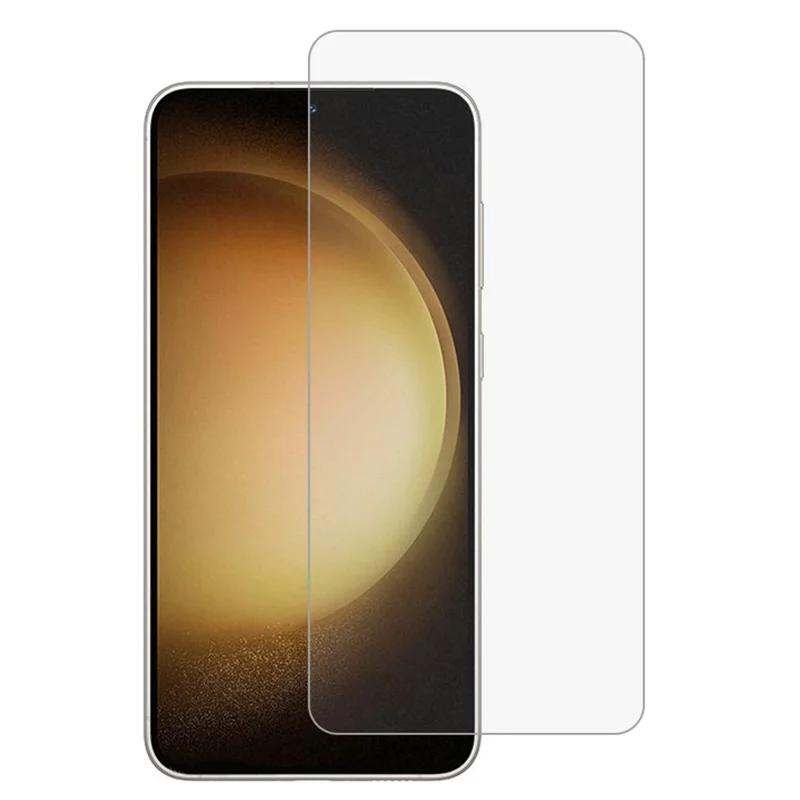 For Samsung Galaxy S22+ 5G / S23+ Phone Screen Protector Silicon Carbide Anti-explosion Full Coverage Film (Support Fingerprint Unlock)