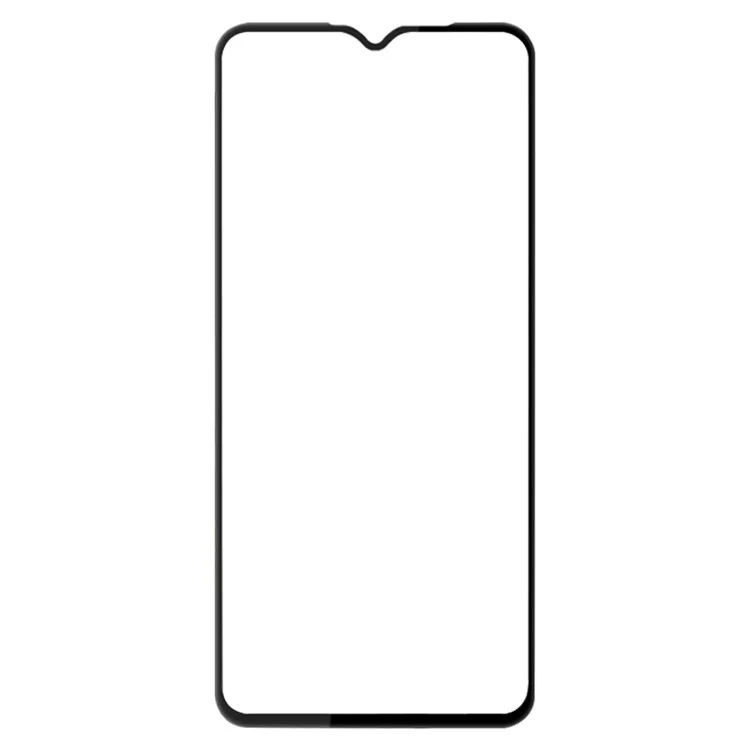 AMORUS 2 pezzi per Motorola Moto E13 4G Silk Printing Tempered Glass Full Screen Protector Anti-scratch Full Glue Film - Nero