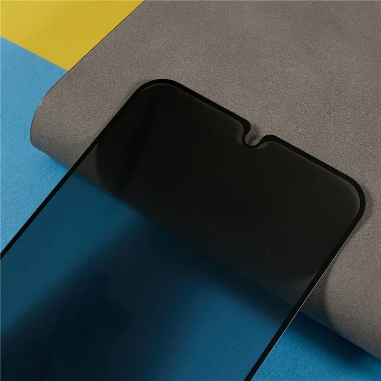 Para o Samsung Galaxy A34 5G Silk Printing Anti-spy Full Screen Protector High Aluminium-silicon Glass Full Glue Film