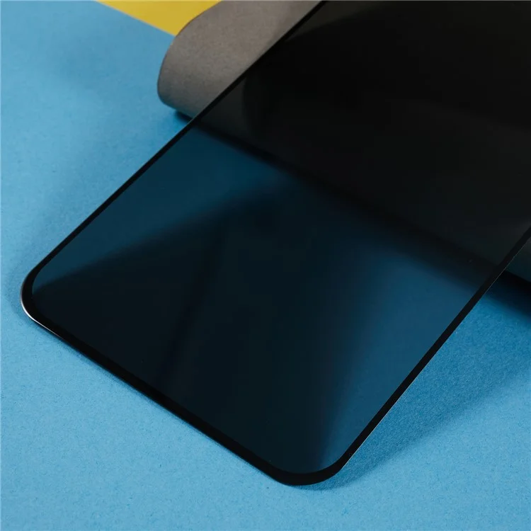 Para o Samsung Galaxy A34 5G Silk Printing Anti-spy Full Screen Protector High Aluminium-silicon Glass Full Glue Film