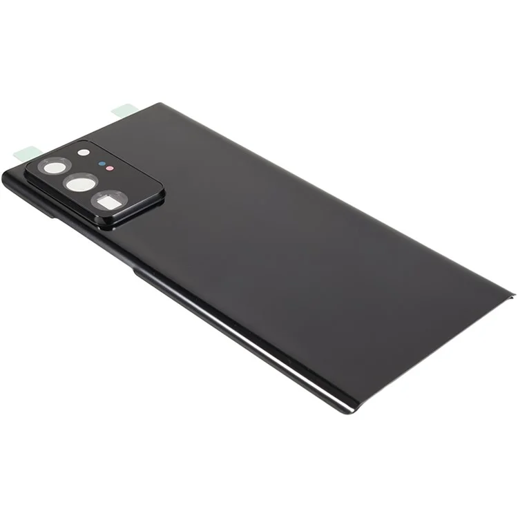 Para Samsung Galaxy Note20 Ultra 5G Capa da Bateria Traseira com Anel da Câmera e Tampa da Lente de Reposição Peça Sobressalente (sem Logotipo) - Preto
