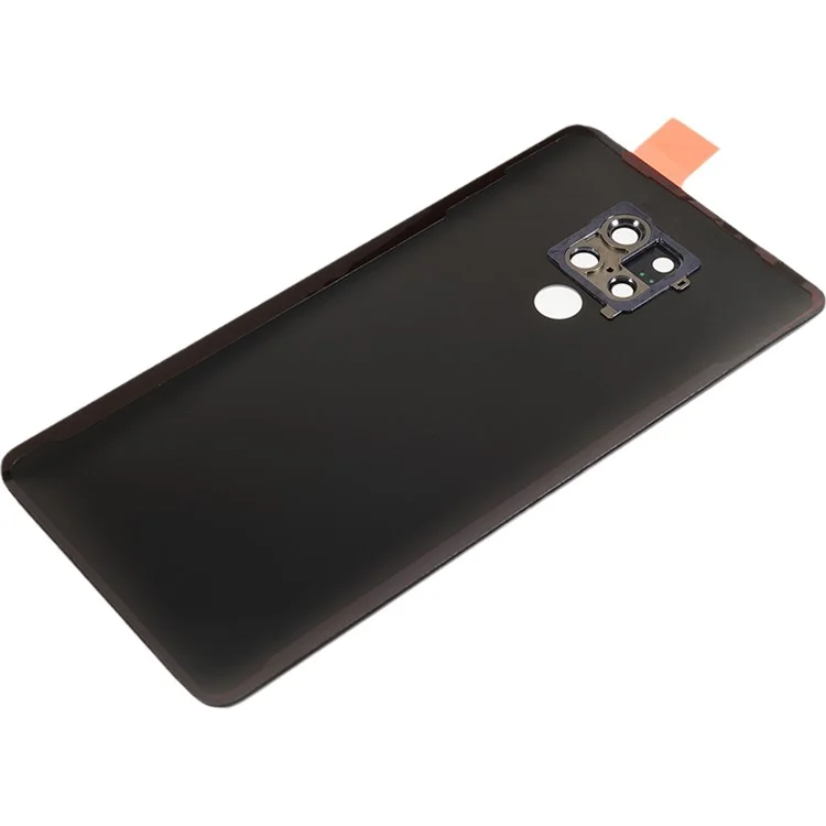 Для Huawei Mate 20 X задняя крышка батарейного отсека с кольцом объектива камеры и запасной деталью (без логотипа) - синий