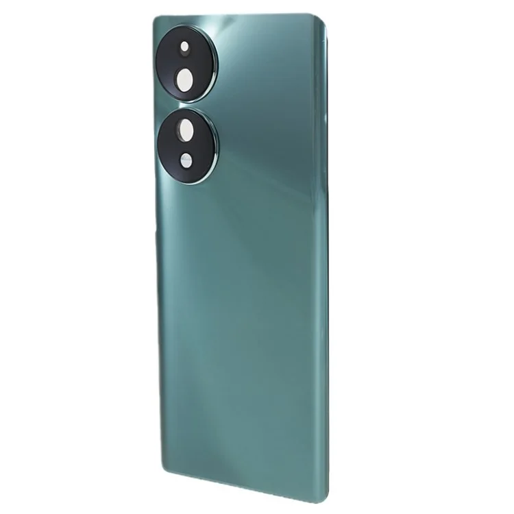 For Honor 70 5G Back Battery Housing Cover with Camera Ring Lens Cover Spare Part (without Logo) - Verde