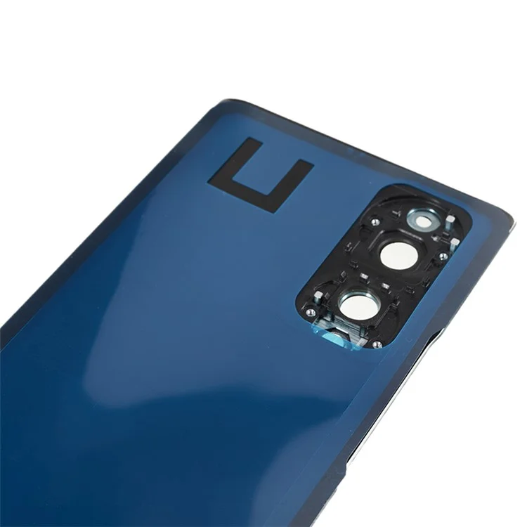 For Honor 70 5G Back Battery Housing Cover with Camera Ring Lens Cover Spare Part (without Logo) - Verde