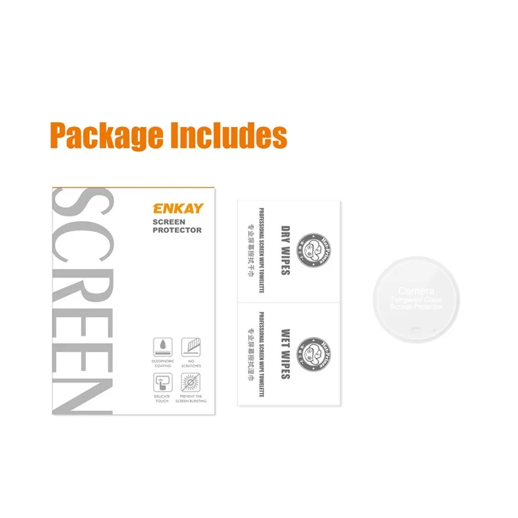 ENKAY HAT PRINCE For Honor Magic5 Pro Phone Lens Protector 0.2mm 9H High Aluminum-silicon Glass Camera Lens Film