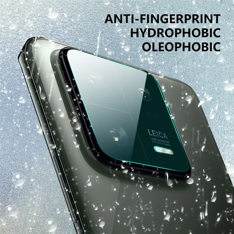 ENKAY HAT PRINCE 2 szt./komplet Dla Xiaomi 13 Pro 5G 0,2 mm Cienki 9H Wysoki szkło aluminiowo-krzemowe Ochrona tylnego obiektywu