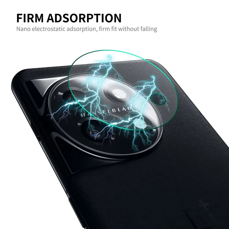 ENKAY HAT PRINCE para OnePlus 11 5G Antiarañazos 0.2mm 9H Película de vidrio de alta aluminio-silicio HD Claro Protector de lente trasero del teléfono
