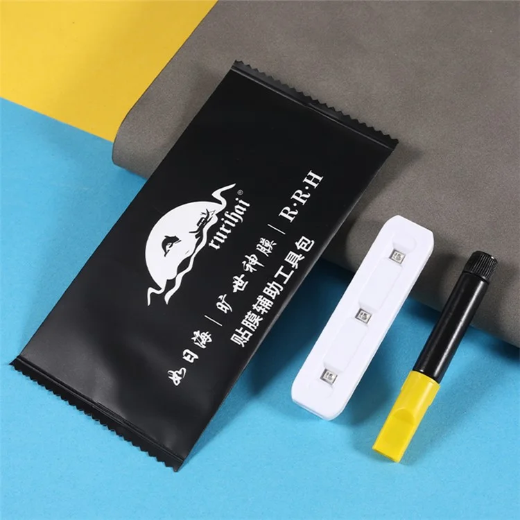 RURIHAI para Google Pixel 7 Pro 5G Protector de pantalla líquido UV de vidrio templado claro HD curvo 3D para teléfono