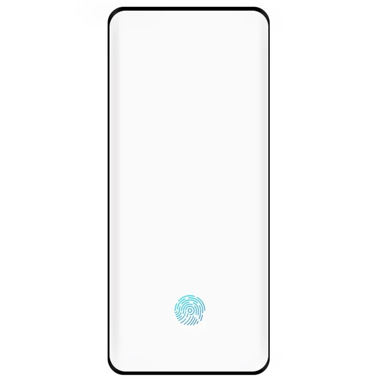 Rurihai Para Xiaomi 13 Pro 5G Pantalla de Teléfonos Protector 3D Curvado High Aluminium-silicon Glass Film (soporte de Desbloqueo de Huellas Dactilares)