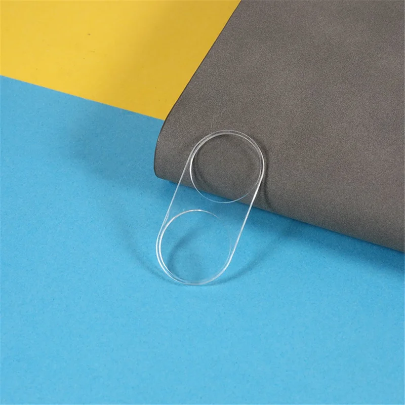 2Pcs  /  Set For Oppo A78 5G / A58 5G Phone Camera Lens Protector 3D Arc Edge Tempered Glass Lens Film