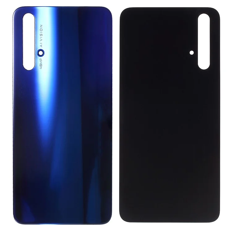 Pour Huawei Honor 20 Batterie Couvercle Arrière Boîtier de Remplacement (sans Logo) - Bleu