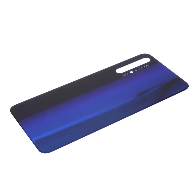 Pour Huawei Honor 20 Batterie Couvercle Arrière Boîtier de Remplacement (sans Logo) - Bleu