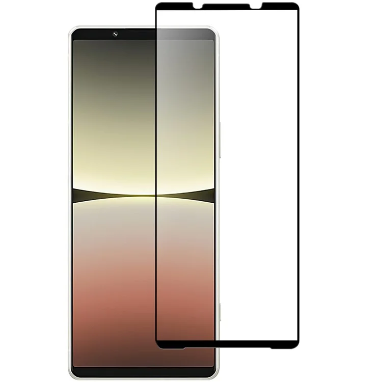 For Sony Xperia 10 V Black Edge Full Glue Screen Protector Anti-explosion Phone AGC Glass Film