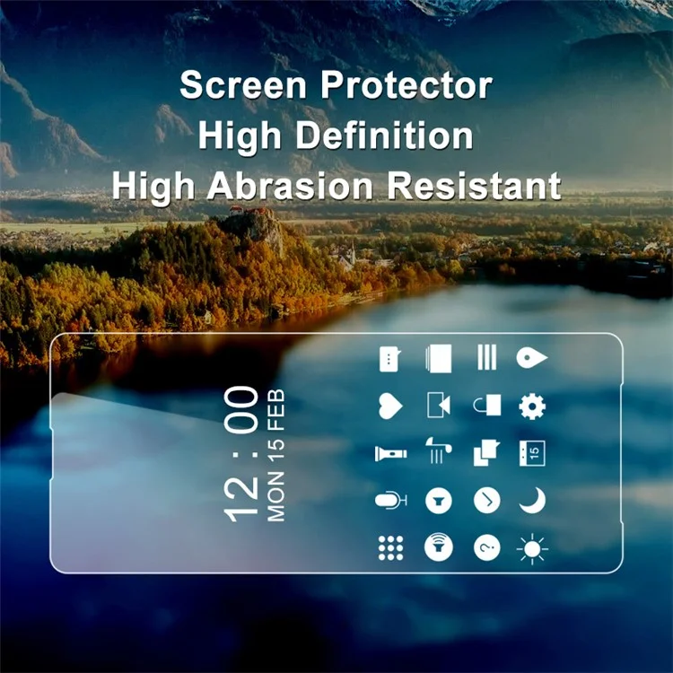 IMAK ARM Series For Sony Xperia 10 V Screen Protector Anti-scratch Soft TPU Screen Protective Film (Not Complete Covering)