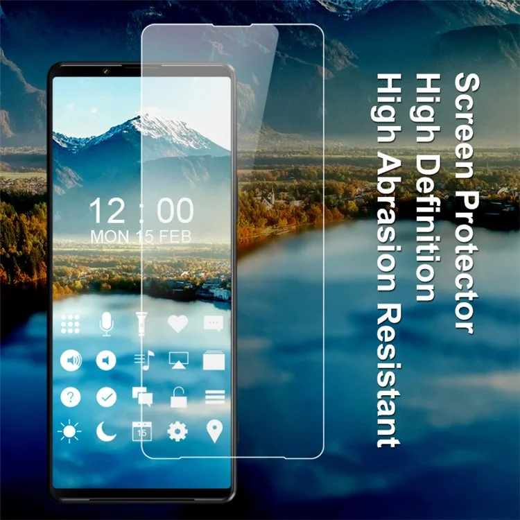 IMAK ARM Series For Sony Xperia 10 V Screen Protector Anti-scratch Soft TPU Screen Protective Film (Not Complete Covering)