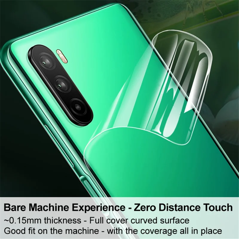 IMAK 2 st / förpackning För Xiaomi 13 Lite / Civi 2 5G Hydrogel Film III Bakskydd Mjuk TPU Transparent bakfilm