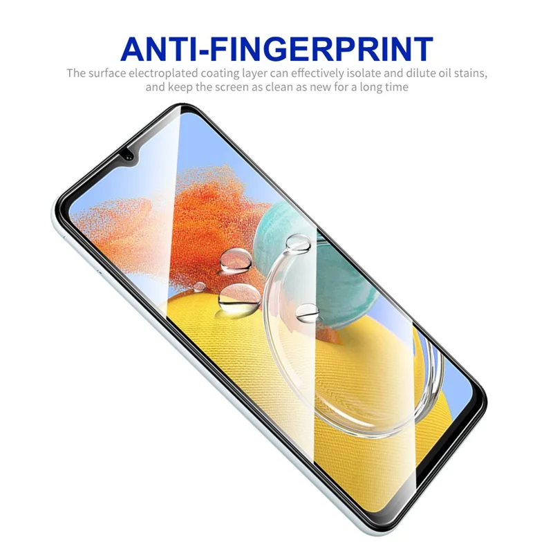 ENKAY HAT PRINCE for Samsung Galaxy M14 5G Phone Full Screen Protector High Aluminium-silicon Glass 0.26mm 9H 2.5D Screen Film
