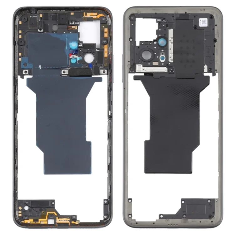 Pour Xiaomi Redmi Note 11T Pro 5G / 11T Pro+ 5G / Poco X4 GT 5G OEM Middle Housing Plate Frame Pièce de rechange (sans logo) - Noir