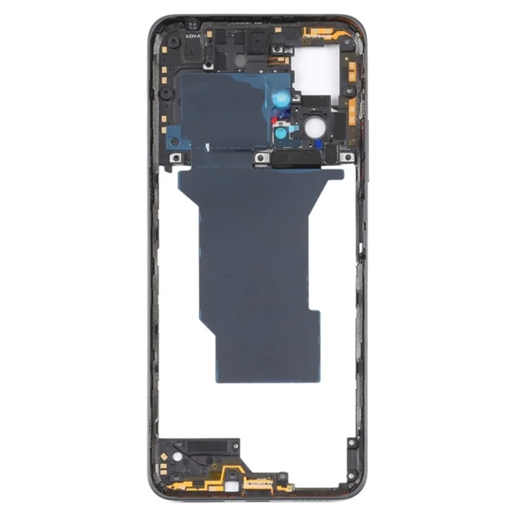 Pour Xiaomi Redmi Note 11T Pro 5G / 11T Pro+ 5G / Poco X4 GT 5G OEM Middle Housing Plate Frame Pièce de rechange (sans logo) - Noir