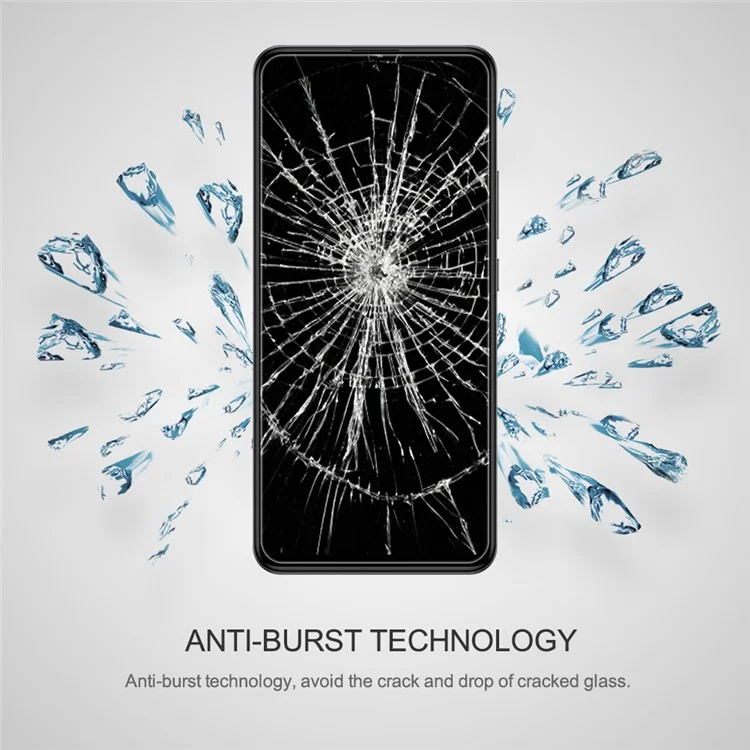 NILLKIN CP+PRO pour Xiaomi Poco F5 Pro 5G / Redmi K60 Pro 5G / K60 5G / K60E 5G Protecteur d'écran plein écran Verre trempé AGC HD Clear