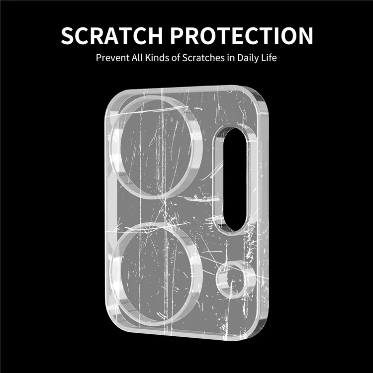 ENKAY HAT PRINCE 2Pcs Camera Lens Protector for Honor X7a 4G , Clear Tempered Glass Rear Back Camera Lens Film