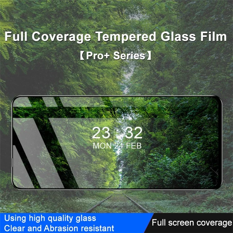 IMAK Pro+ Series for Motorola Edge 30 Neo 5G Tempered Glass Film Full Glue Phone Full Screen Protector