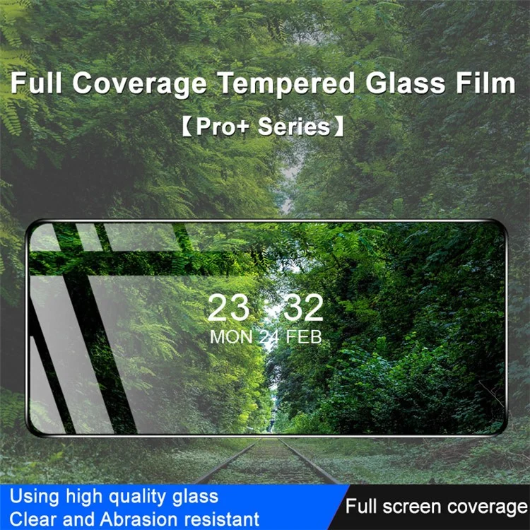 IMAK Pro+ Series per OnePlus Nord 3 5G / Ace 2V 5G Pellicola in Vetro Temperato Full Glue Screen Protector