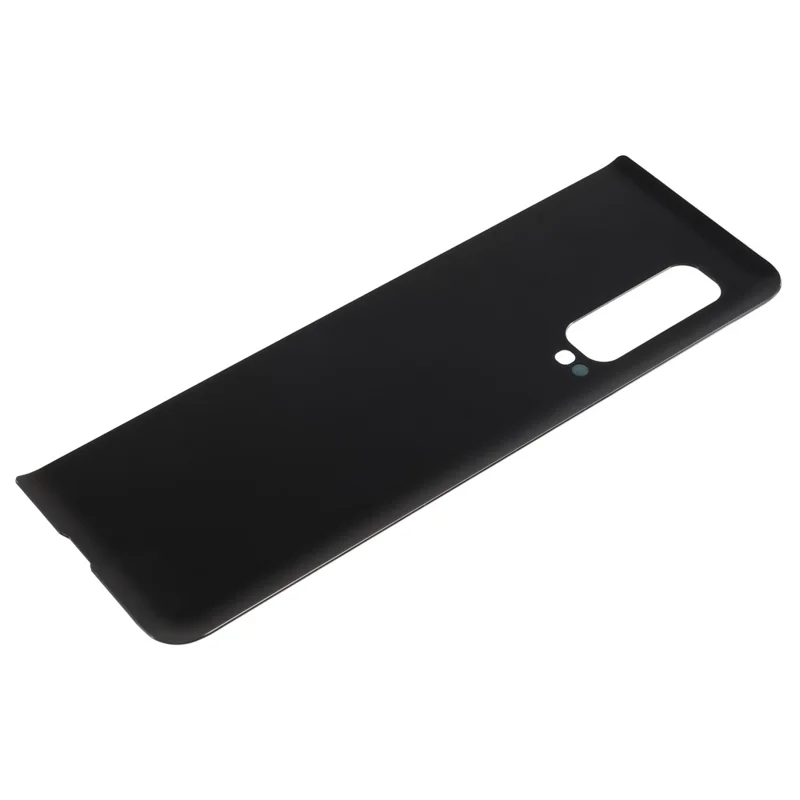 For Samsung Galaxy Fold F900 / Fold 5G F907 Back Battery Housing Cover Replacement Part (without Logo) - Cosmos Black
