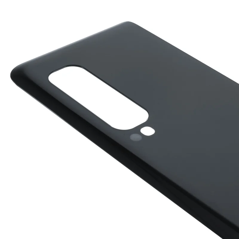 For Samsung Galaxy Fold F900 / Fold 5G F907 Back Battery Housing Cover Replacement Part (without Logo) - Cosmos Black