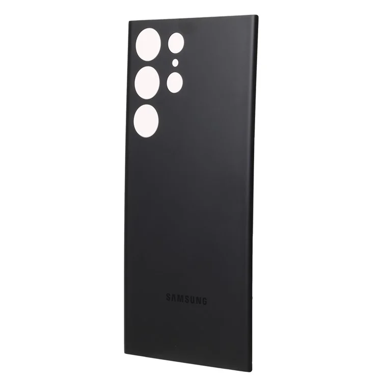 Pour Samsung Galaxy S23 Ultra S918 Remplacement du couvercle de batterie arrière - Noir Fantôme