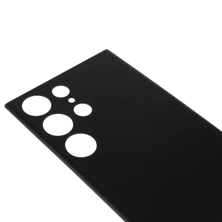 Pour Samsung Galaxy S23 Ultra S918 Remplacement du couvercle de batterie arrière - Noir Fantôme