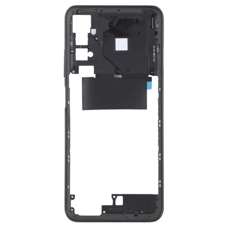 Для Xiaomi Redmi Note 10 5G / Note 10T 5G OEM Средняя корпусная пластина Рамочная рамка Сменная часть (без логотипа) - Черный