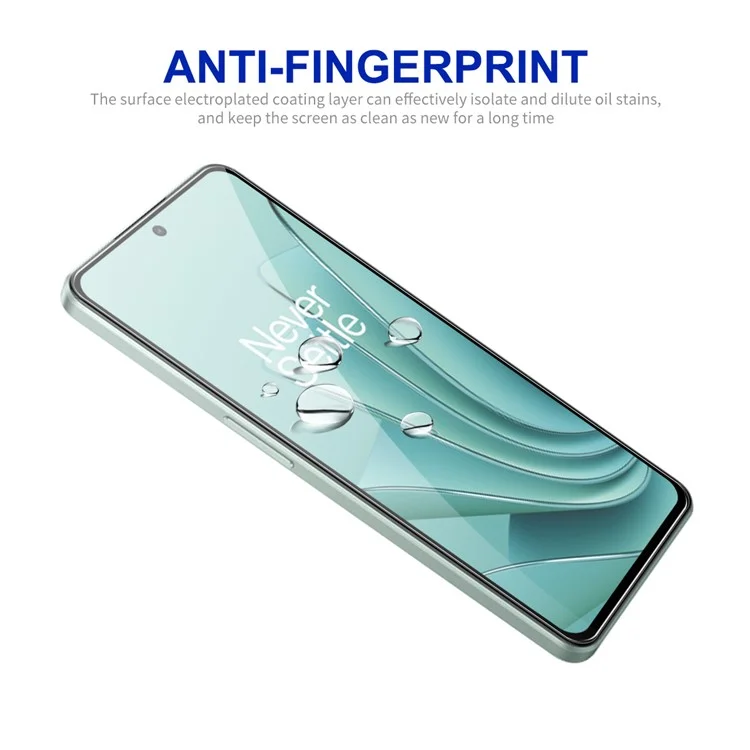 ENKAY HAT PRINCE Protecteur d'écran plein écran 2 pièces pour OnePlus Nord 3 5G / Ace 2V Verre en aluminium-silicium haute qualité 0,26 mm 9H 2,5D Film d'impression en soie à colle totale