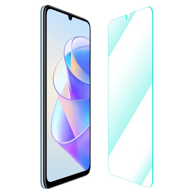 ENKAY HAT PRINCE para Honor X7a 4G Pantalla de teléfono de vidrio de aluminio-silicio de alta resistencia Protector de pantalla 0.26mm 9H 2.5D Película de pantalla
