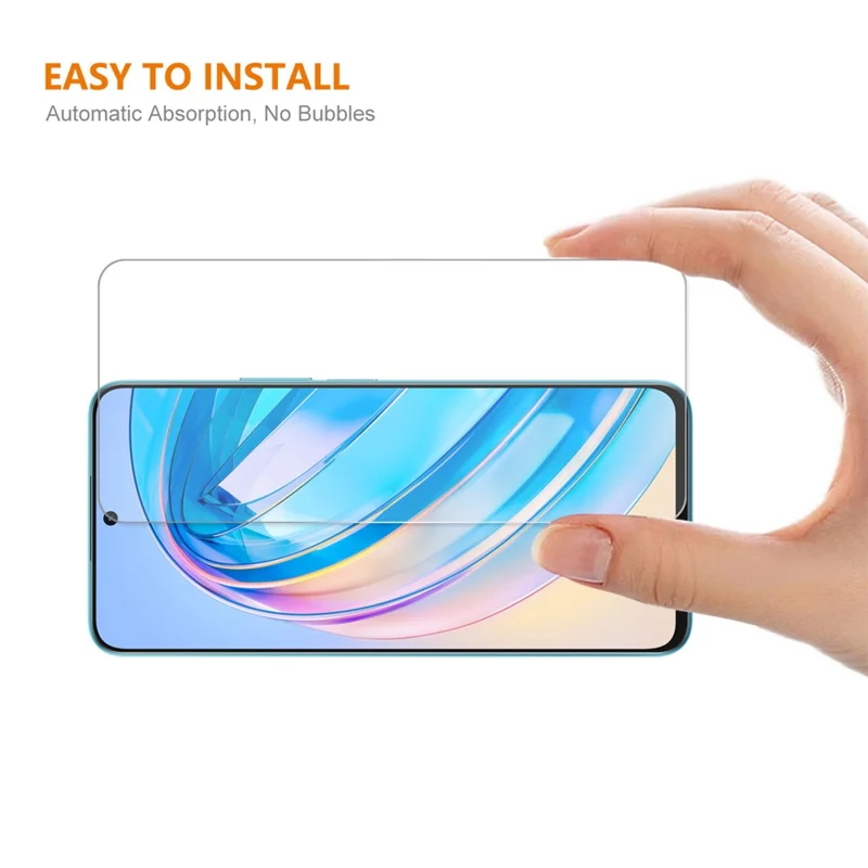 ENKAY HAT PRINCE for Honor X8a 4G Anti-explosion Screen Protector 0.26mm 9H 2.5D High Aluminium-silicon Glass Phone Screen Film