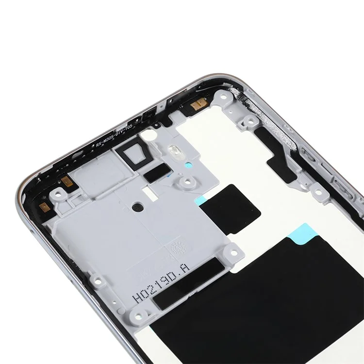 Für Xiaomi Redmi Note 10 4G OEM Mittelgehäuse Platte Rahmen Ersatzteil (ohne Logo) - Frost Weiß