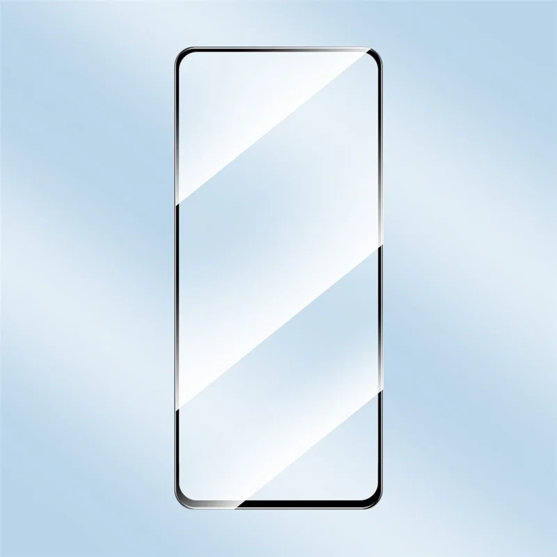 ENKAY HAT PRINCE 10Pcs for Honor X8a 4G High Aluminium-silicon Glass Film 0.26mm Silk Printing 9H 2.5D Screen Protector
