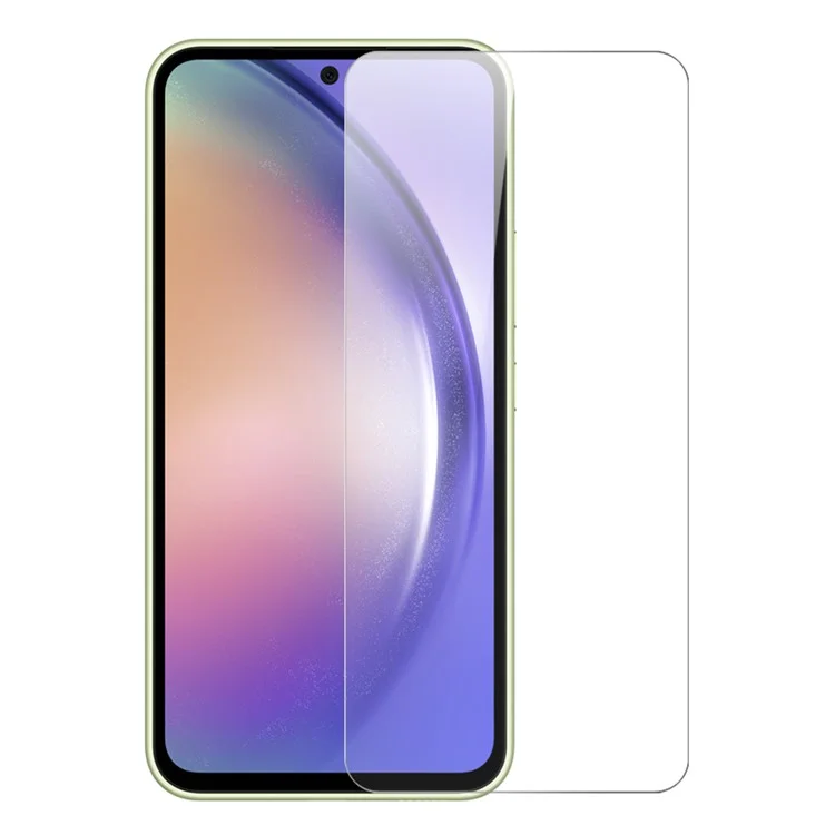 NORTHJO 2 шт. A+ Защитная пленка для экрана для Samsung Galaxy A54 5G, прозрачная закаленная стеклянная защитная пленка 0,3 мм, 2,5D - прозрачная