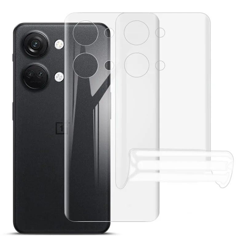IMAK 2 pièces / lot pour OnePlus Nord 3 5G / Ace 2V Film hydrogel III Protecteur arrière anti-rayures en TPU pour téléphone
