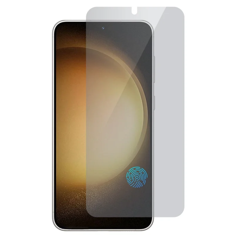 RURIHAI Per Samsung Galaxy S23+ Anti-Spy Phone Full Screen Protector AGC Glass Film (Support Fingerprint Unlock)