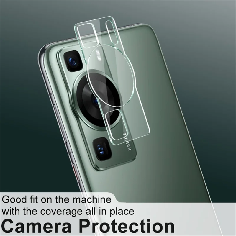 IMAK For Huawei P60 / P60 Pro Integrated Lens Film High Definition Tempered Glass Protector Acrylic Lens Cap