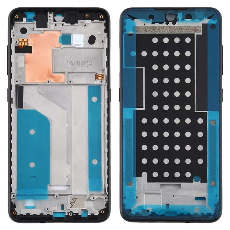For Nokia 6.2 OEM Middle Plate Frame Spare Part Replacement (without Logo) - Black