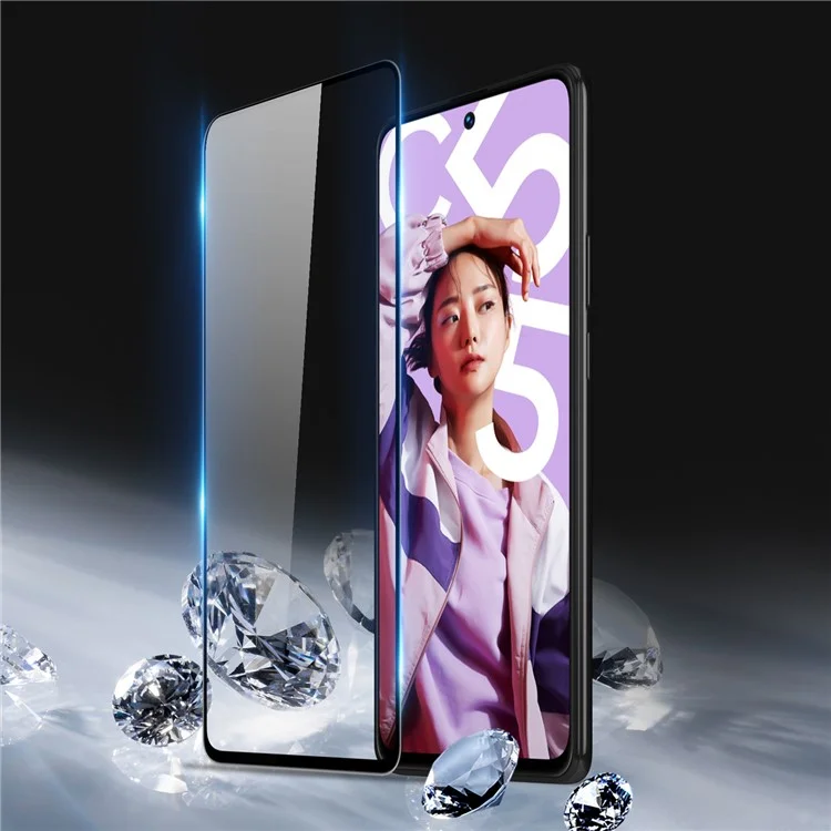DUX DUCIS Pour Realme C55 4G Protecteur d'écran Full Coverage Clear Medium Alumina Verre trempé Film (9D)