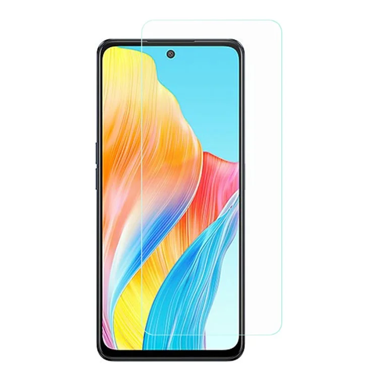 HD Clear Tempered Glass Film für Oppo A1 5G, Anti-Explosion 0,3 mm Arc Edge Smartphone-Bildschirmschutz