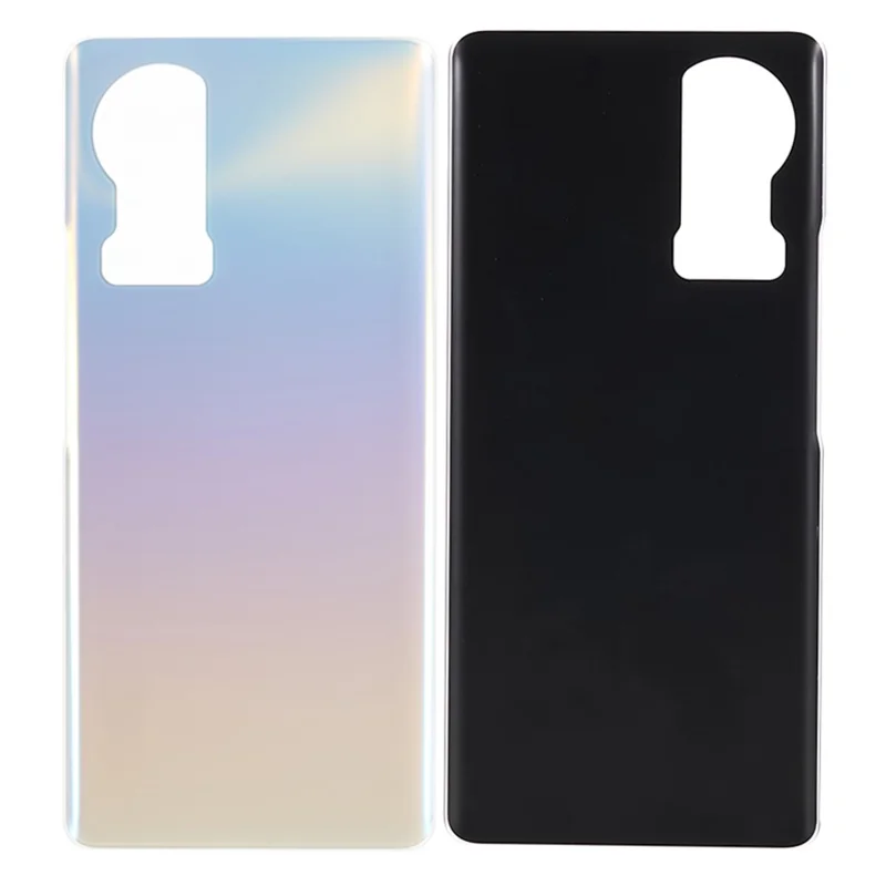 For Honor 80 5G Back Battery Housing Cover Replacement Part - Pink+Blue