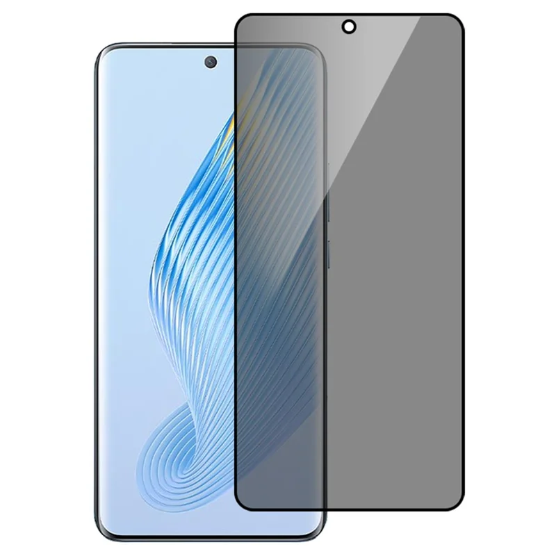 For Honor Magic5 Silicon Carbide Anti-spy Phone Screen Protector Anti-explosion Curved Full Screen Film